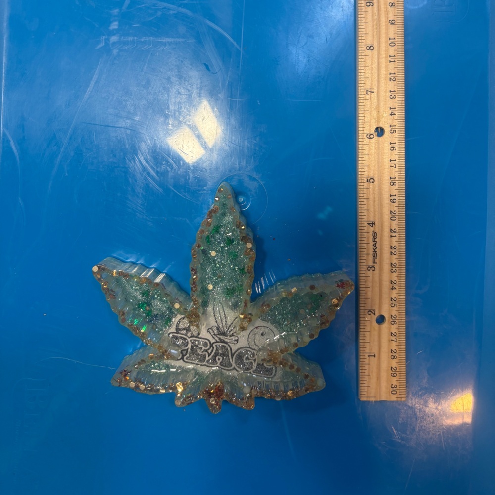 Homemade resin ashtray